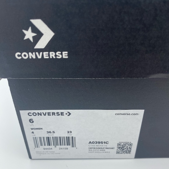 Converse Chuck Taylor All Star Move Platform High 'Daisy Cord' Sneakers - Picture 8 of 10